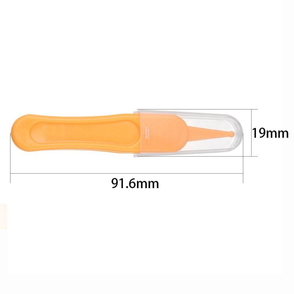 Round Head Clamp Ear Nose Navel Clean Tools Kids Nasal Cavity Tweezers Nose Cleaner Infant
