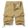 Cozy Up Men's Lightweight Multi Pocket Cotton Casual Cargo Shorts with Zipper Pockets(No Belt)
