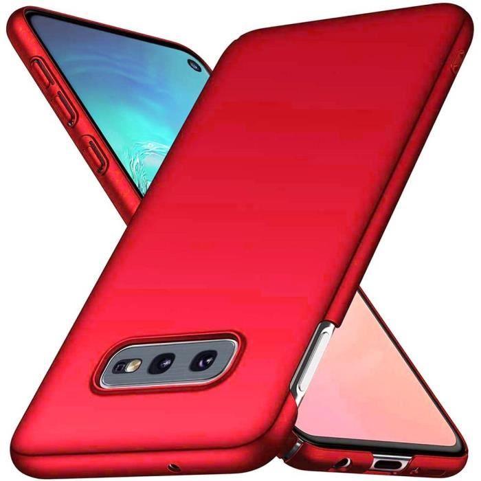 Protection Case - PROSHOP - Samsung Galaxy S10e - Flexible - Silicone - Red