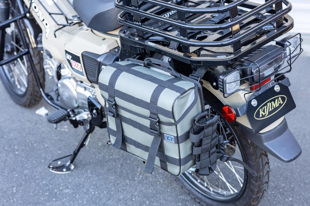 Kijima Touring Bag Green ZK3-10009G Tarpaulin/Olive