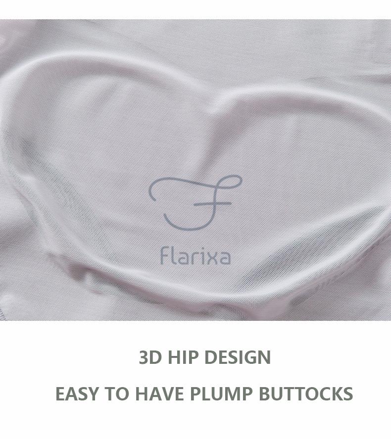 Flarixa Сетчатые шорты для мальчика с высокой посадкой и подтяжкой бедер, компрессионные шорты для живота, женские шорты средней длины, бесшовные летние трусики с тонким животом, женские шорты для мальчика, корректирующее белье