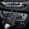 aptX Adaptive/LL/HD 2-in-1 Bluetooth Audio Transmitter Receiver 24Bit 96Khz 3.5MM AUX HIFI Music Wireless Adapter For TV PC Car