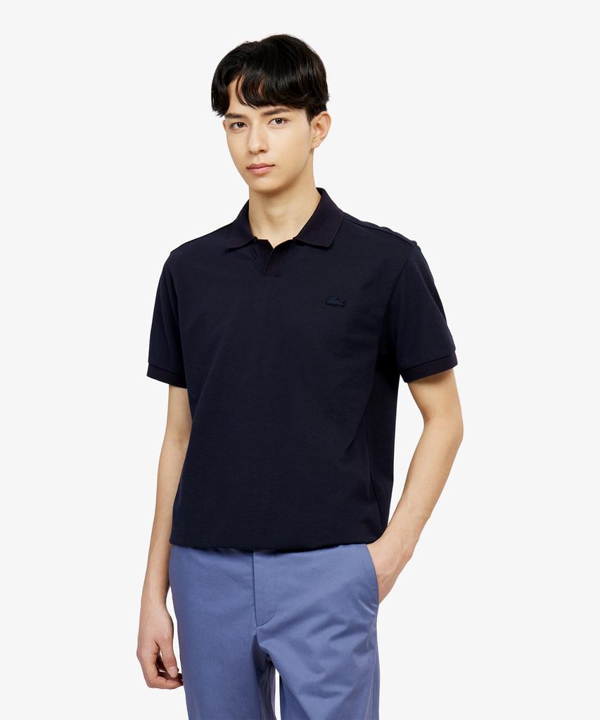 LACOSTE Men'S Basic Open Collar Short Sleeve Polo Shirt Ph387E-56G 166