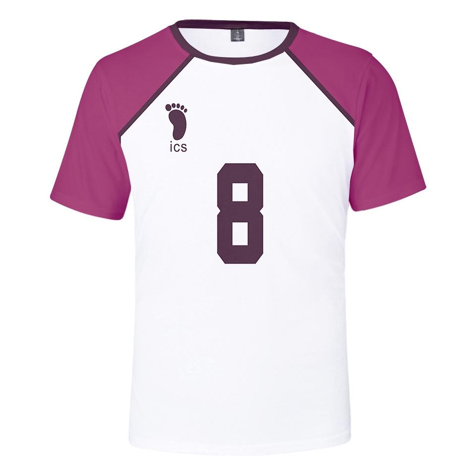 Anime Haikyuu Jersey 3D Print Sports Kid Tee Summer Men Women Short Sleeve Y2k Top Harajuku Cosplay Volleyball T-shirts
