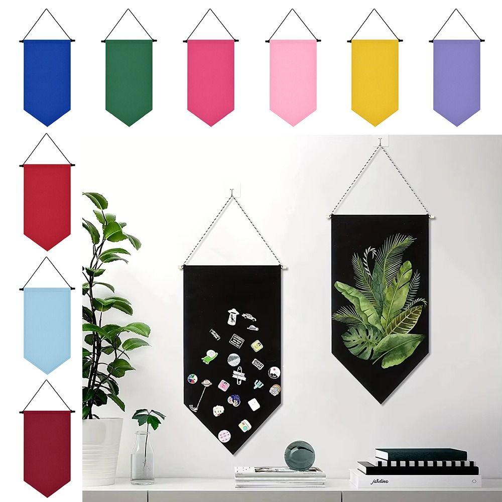 Multifunctional Badge Storage Wall Hanging Wall Canvas Banner Gift Collection Collection Board