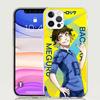Горячий аниме Blue Lock Чехол для телефона Apple iPhone 17 Air 16 15 Plus 14 + 13 Mini 12 11 Pro Max 7 8 SE 16Max Мягкий чехол Coque