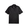 Cloudspun Echo Flamingo Sketch Slim Fit Polo Shirt Men Polo Shirts Black 621545-01