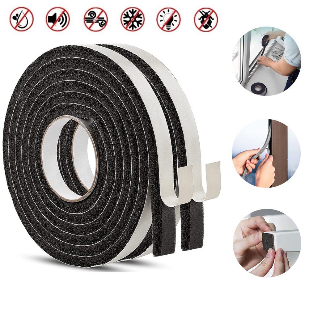 Foam Dustproof Windproof Soundproof Door Window Sealing Strip Weather Stripping Draught Excluder