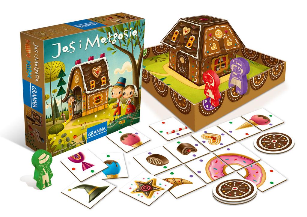 Hansel and Gretel. The Granna Board Game