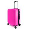coral high Чемодан среднего размера из АБС-пластика розового цвета 16417