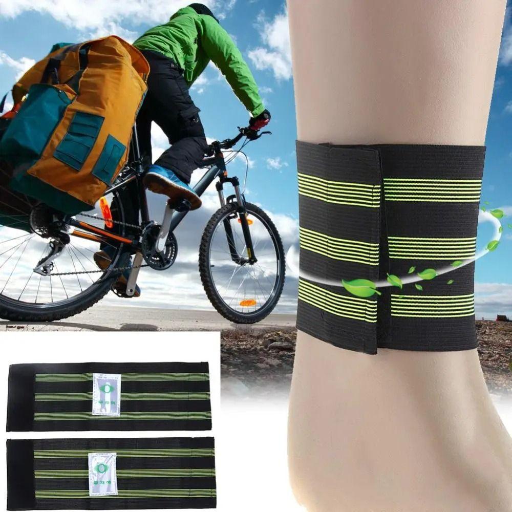 Reflective Bicycle Ankle Leg Strap Wrist Band Bike Pant Bands Cycling Pants Strap  Joggings Camping