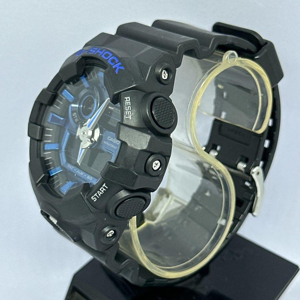 Б/у Новая батарея заменена Хорошее состояние CASIO G-SHOCK Casio G-Shock GA-710-1A2JF Синий Большой корпус Y2K