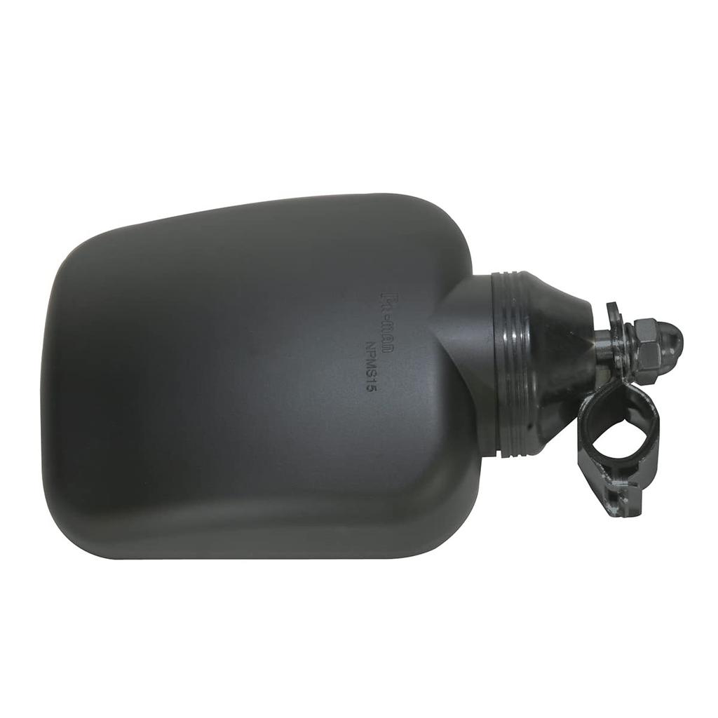 Side 1 108 x Fits Truck Reduces Blind Spots pa-man Mirror, Flat, Black, Piece, 133mm, 20-24mm, Accessories, Auxiliary, Square, Rectangular,