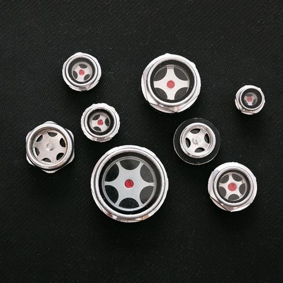 Указатель уровня масла Износостойкий алюминиевый сплав Указатель уровня масла с резьбой Поставка стеклянного оборудования