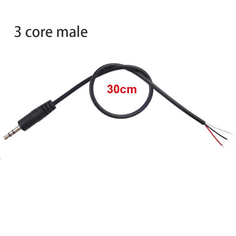 Провод Micro USB 2.0 Type-C AUX Mono Connector Удлинительный кабель для блока питания Зарядное устройство Мужской-Женский 2-контактный 4-контактный кабель для передачи данных