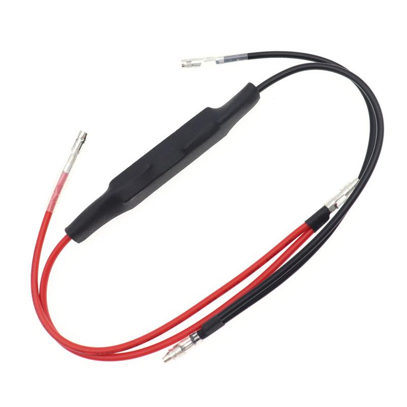 2/4x DC 12 В, универсальная мигалка для мотоцикла, светодиодный индикатор указателя поворота, резистивная вспышка, мигалка, исправление ошибок, декодер для Yamaha/Honda