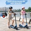 Детский электросамокат TODIMART: Мотор 150 Вт + 3 скорости + Bluetooth-динамик + Цветные светодиодные огни – Катайтесь под музыку и в стиле!