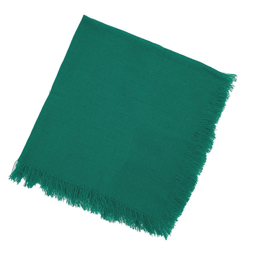 Popular Rural Headwrap for Adult Unisex Fashion Solid Color Furry Trim Headcover Breathable Thin Bandanas for All Age