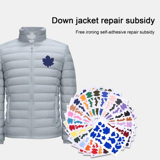 Наклейка-нашивка, водонепроницаемая, не содержащая железа, полиэстер, практичная неувядающая наклейка-аппликация для одежды