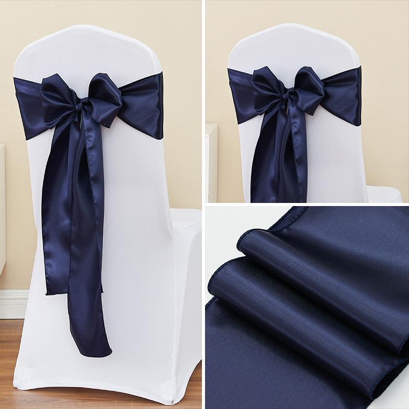 Шелковая лента, бабочка, украшения на спинку стула для мероприятий, свадеб, вечеринок, чехлы для стульев с акцентом в виде бабочки