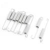 ACROPIX Handbrake Clutch Pedal Return Spring Motorcycle Repair Parts Universal Silver Tone 10pcs