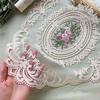 Dinning Table Cover Embroidered Table Cloth Elegant Tablecloth Coffee Coasters