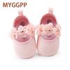 MYGGPP Мягкая подошва для малышей с маленьким цветком Детская обувь Мягкая подошва Обувь принцессы