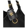 Versace Логотип Открытый Застежка Кожаная Сумка-тоут Женская тоут Черный 1015795-1A13677-1B00V