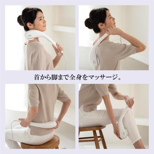 Thrive Chopper "Easy Massage with Comfortable Vibrations" Handy Massager MD-8302 White Managed Medical Equipment