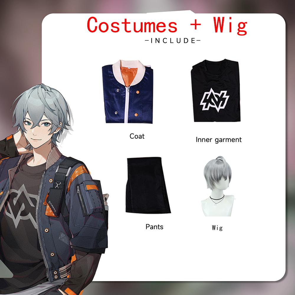 Anime Zenless Zone Zero Cosplay Costume Wise Costume Halloween Anime ZZZ Outfit Girl Uniform Wig Birthday Gifts Carnival Full Set
