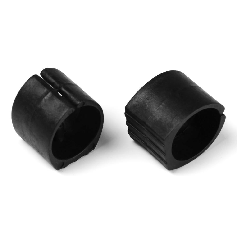 10pcs Chair Foot Anti-front Tilt U Shaped Floor Glides Tubing Caps Bumper Damper Stool Chair Leg Pipe Clamp Floor Protector