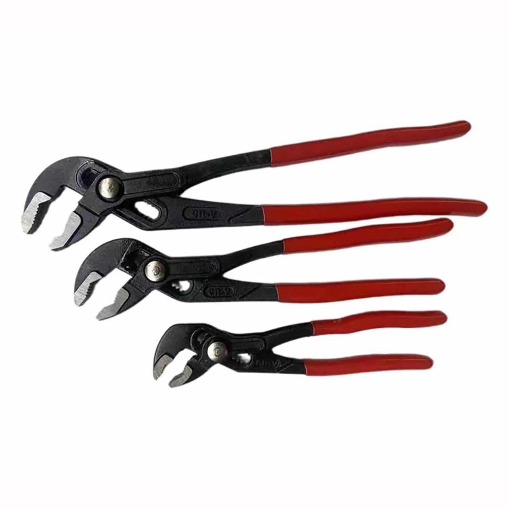 1Pcs Large Opening Water Pipe Plier Plumber Plumbing Waterpump Pliers Durable Clamp Wrench