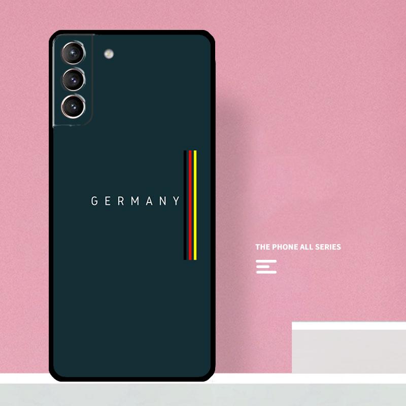 Чехол для телефона с эмблемой флага Германии для Samsung Galaxy S25 Ultra S20 S21 S22 S23 S24 Plus S9 S10 S24 FE Защитная крышка Coque