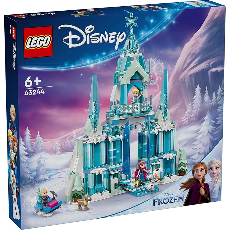 Lego Disney Princess Elsa's Ice Palace игрушки игрушка подарок на день рождения блок Образовательный образование девочка мальчик ребенок 6 лет 7 лет 8 лет 9