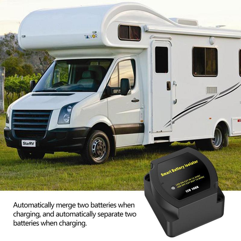 Умный двойной изолятор батареи Реле батареи Морской изолятор батареи Реле измерения напряжения Автоматическое зарядное реле Двойная батарея