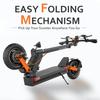 JOYOR S10-S-Z Dual 1000W Motor Electric Scooter 60V 18Ah Battery 10" Off-Road Tires 75km Range Hydraulic Suspension Brake Foldable E-Scooter