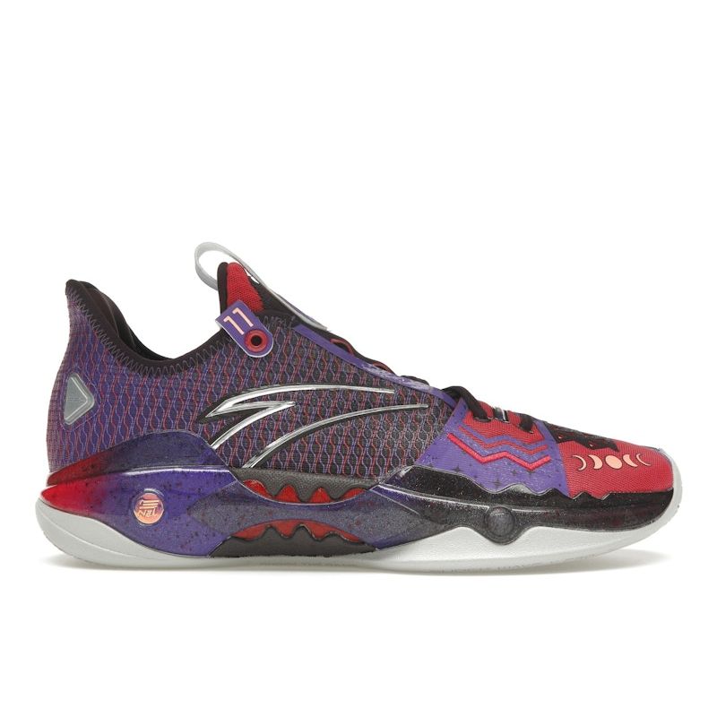 Kyrie Irving X Anta Shock Wave 5 Pro Moon Men Sneakers Purple Midnight-Plum Periwinkle-Red 112411111S-1