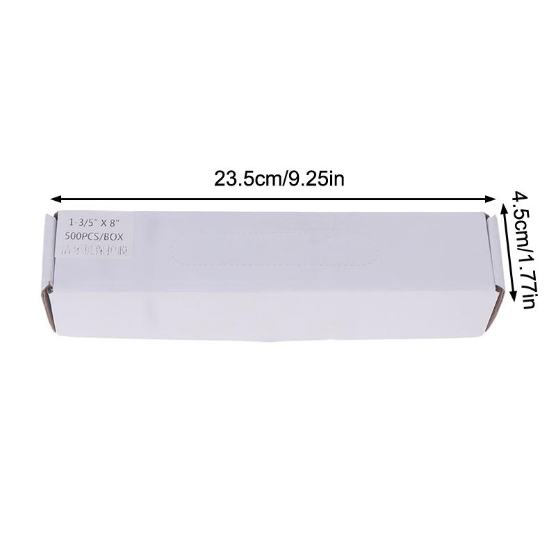 500 шт./коробка Стоматологический защитный чехол для ручки Одноразовые чехлы для ультразвукового скейлера Пленка Пыленепроницаемые Защита от загрязнений Стоматологические материалы
