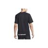 Nike Мужская футболка с круглым вырезом Dri Fit UV с принтом логотипа Hyverse, топы, черная, DV9843-010