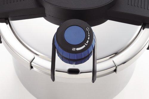 Pearl Metal Pressure Cooker, 4.0L, IH Compatible, Triple-Layer Bottom, One-Touch Lever, H-5388