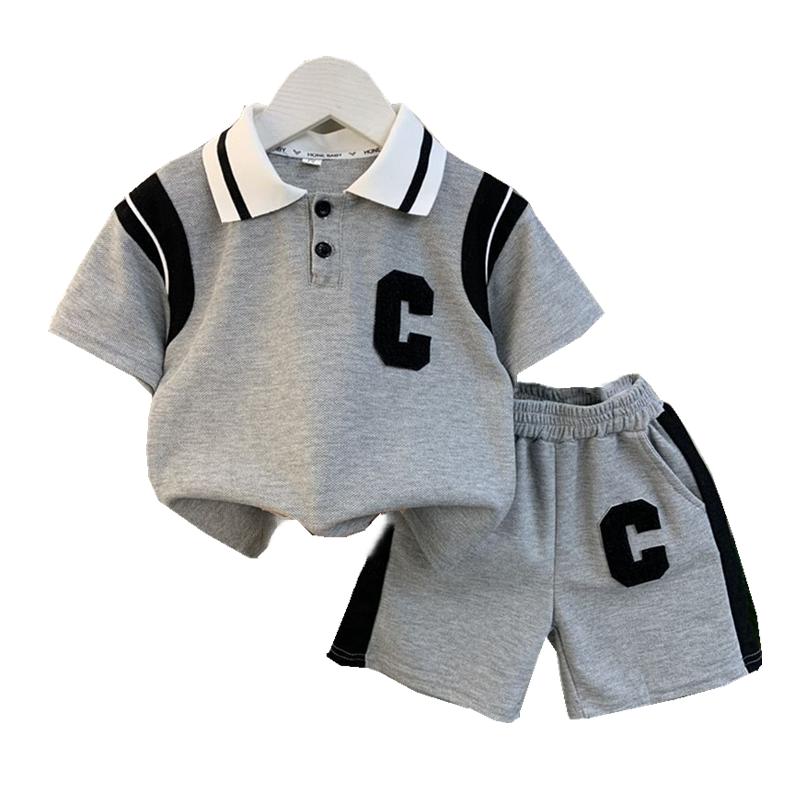 Summer Baby Boys Clothes Suit Children Boys T-Shirt Shorts 2Pcs/Sets Toddler Casual Sports Costume Kids Tracksuits