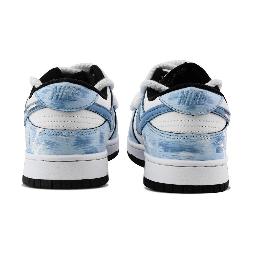 Nike Кроссовки для скейтборда Dunk Mist At Sea, Потерянный корабль, Износостойкие, Нескользящие, Низкие, Унисекс DD1391-100(Команда529-)