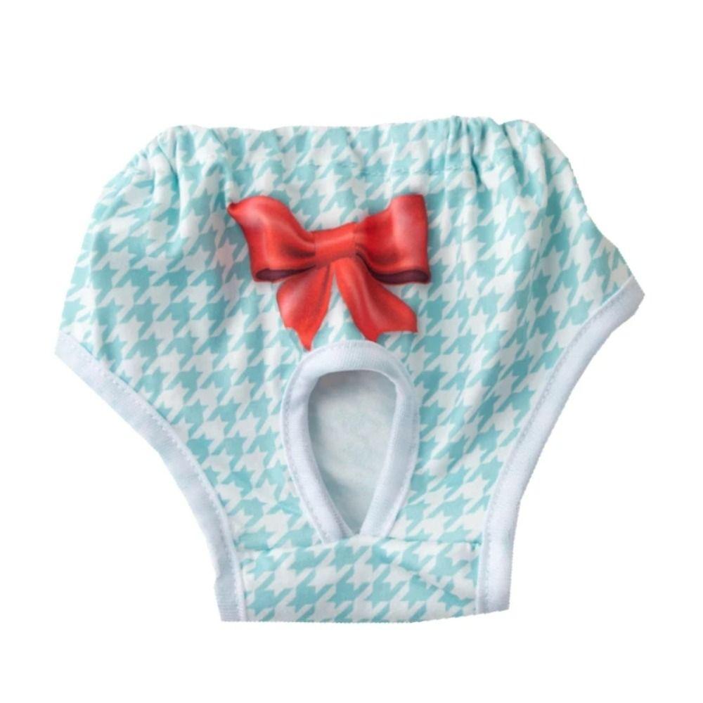 Cartoon Dog Physiological Pants Washable Pet Diaper New Dog Menstrual Pants