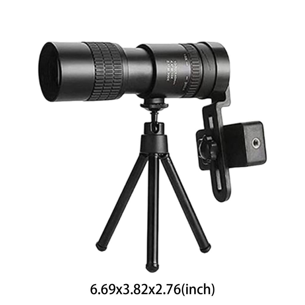10-300x40 Monoculars with Flexible Tripod Handheld Zoom Binoculars High Magnification Telescope for Mobile Phone Photography