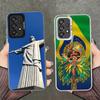 Бразилия Бразильский флаг Мягкий чехол для телефона для Samsung A17 A16 A15 A14 A13 A57 A56 A55 A54 A53 A37 A36 A35 A34 A33 A26 A25 A24 A23 A5