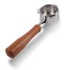 54mm Bottomless Portafilter for Solis Barista Perfetta SK1170S and Breville Barista Series (Rosewood)