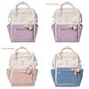 Forest Fairy Princess Nylon Backpack Lightweight Waterproof Trendy Student Bag For Girls
