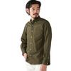[Beams Plus] рубашка L/S цвет широкая рубашка на пуговицах мужская OLIVE S 38110424563