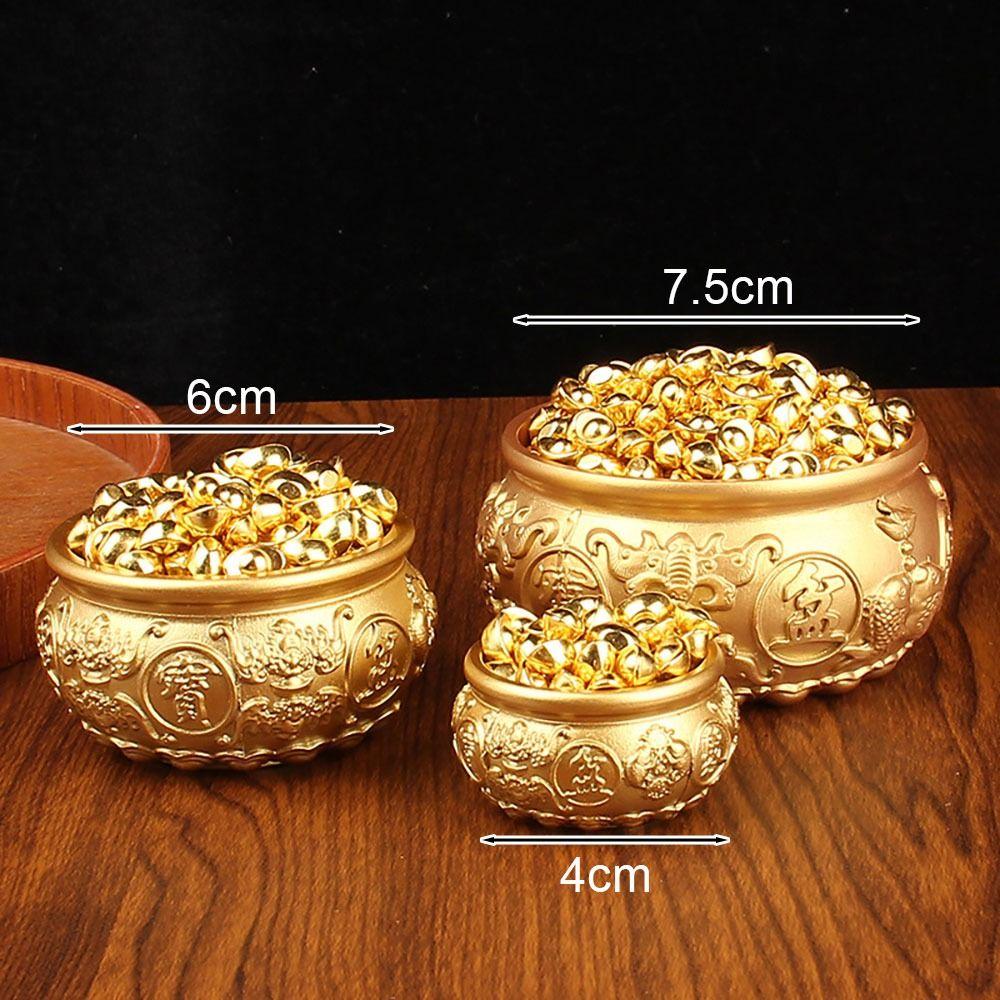 1Pcs Attract Wealth Brass Cornucopia Fortunate Desktop Small Ornament Treasure Bowls Home Decor