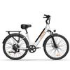 URLIFE E26 Urban Commuting E-Bike With TowSeat 36V13Ah Battery 350W Motor Eiectric Bike 26 Inch City Fat Tire Electric Bicycle